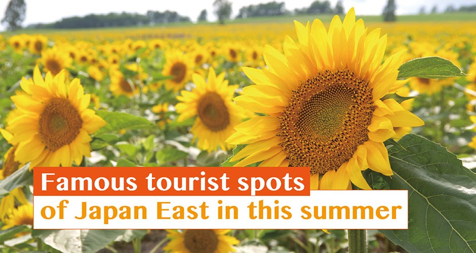 Famous tourist spots of Japan East in this summer